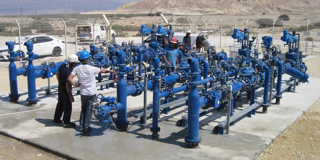 Bermad’s Turnkey Water Supply Solution for the Lowest Place on Earth