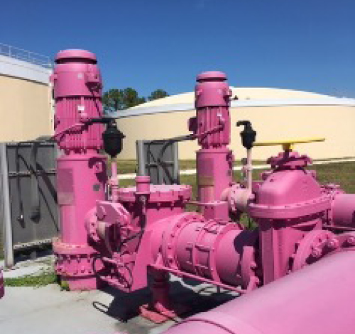 installation in pumping station