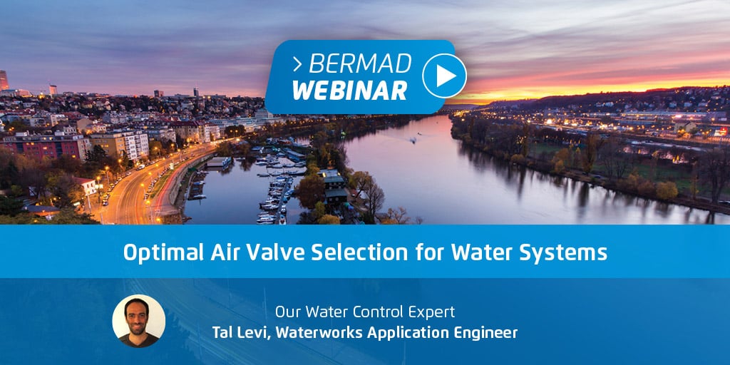 Optimal Air Valve Selection for Water Systems