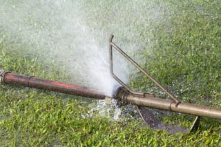 Broken Pipe Pressure Surge for Irrigation System