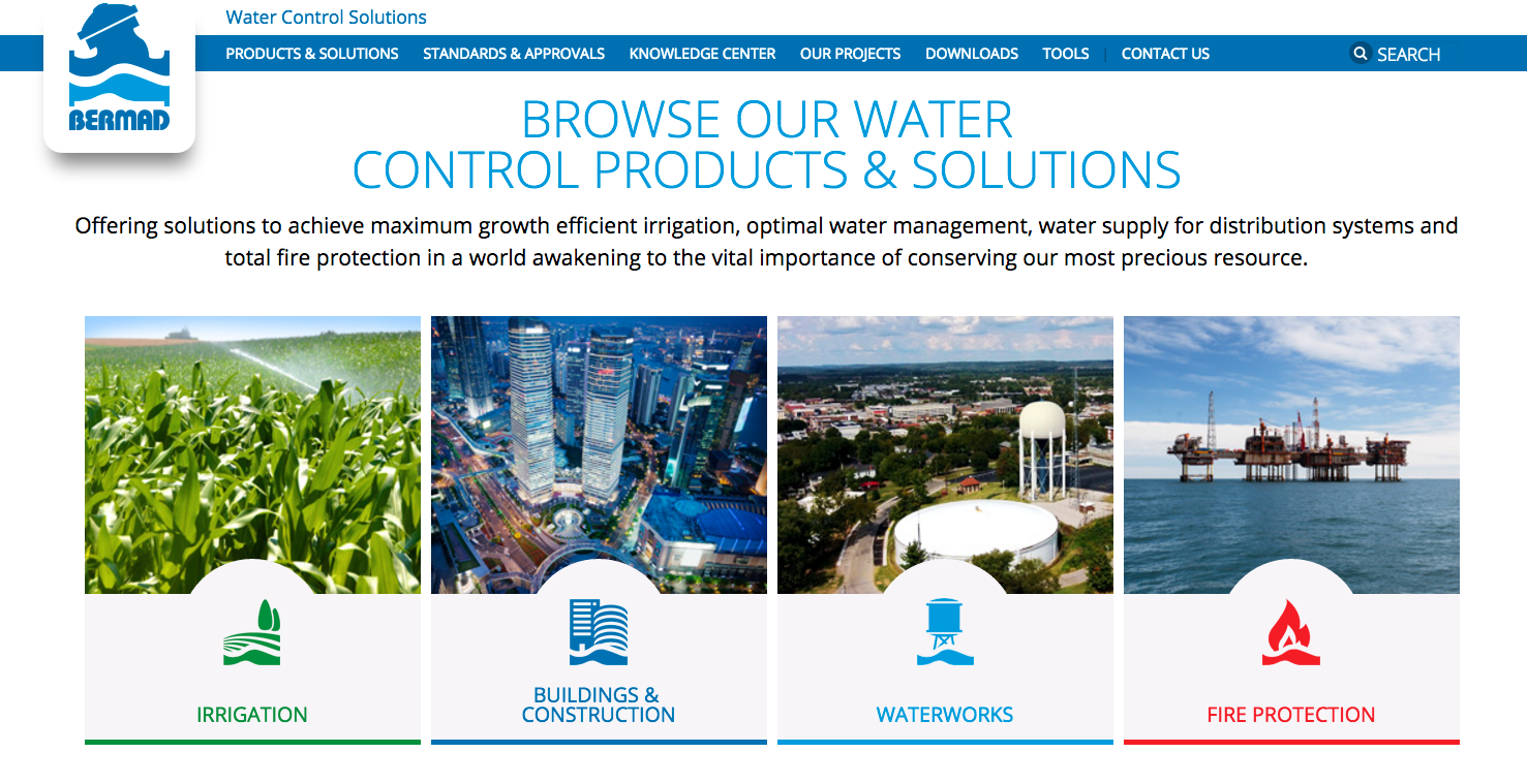 Announcing the New BERMAD Website and Irrigation Blog